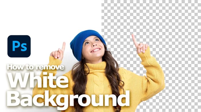 How to remove white background in Photoshop How to remove white background in Photoshop