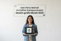 Informasi mengenai daftar universitas yang menawarkan Kuliah Desain grafis Murah bagi mahasiswa.