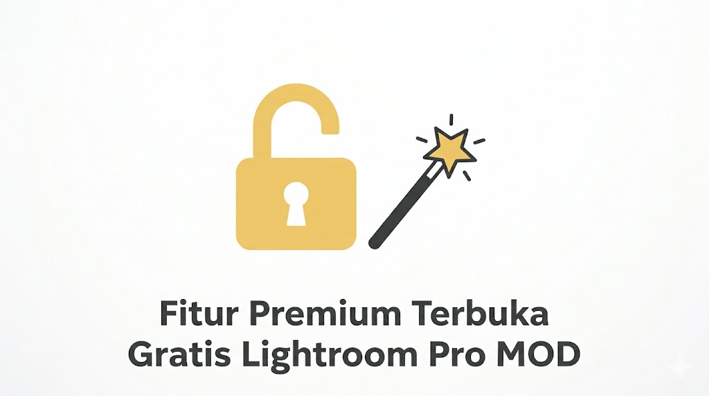 Berbagai fitur unggulan yang didapat setelah Download aplikasi Lightroom Pro.
