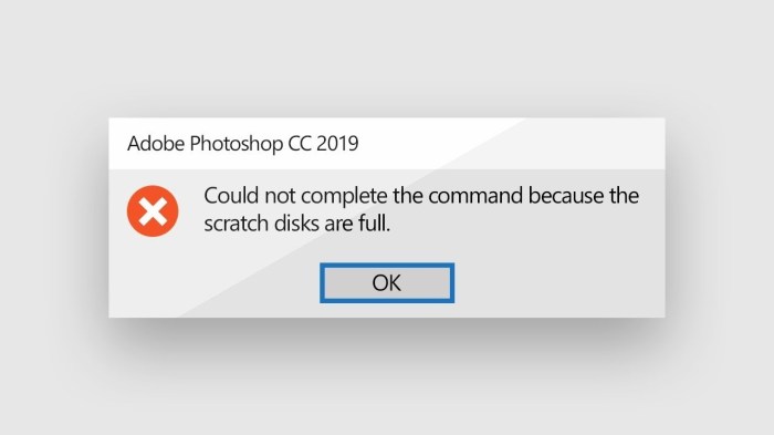 How to Fix Photoshop Scratch Disk Full Errors | CitizenSide