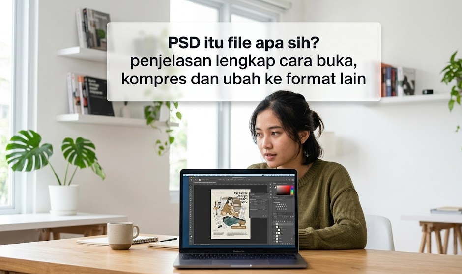 Menjawab rasa penasaran tentang psd itu file apa yang sering digunakan oleh para desainer grafis profesional di seluruh dunia.