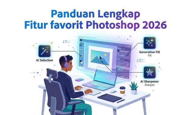 panduan lengkap fitur favorit photoshop 2026