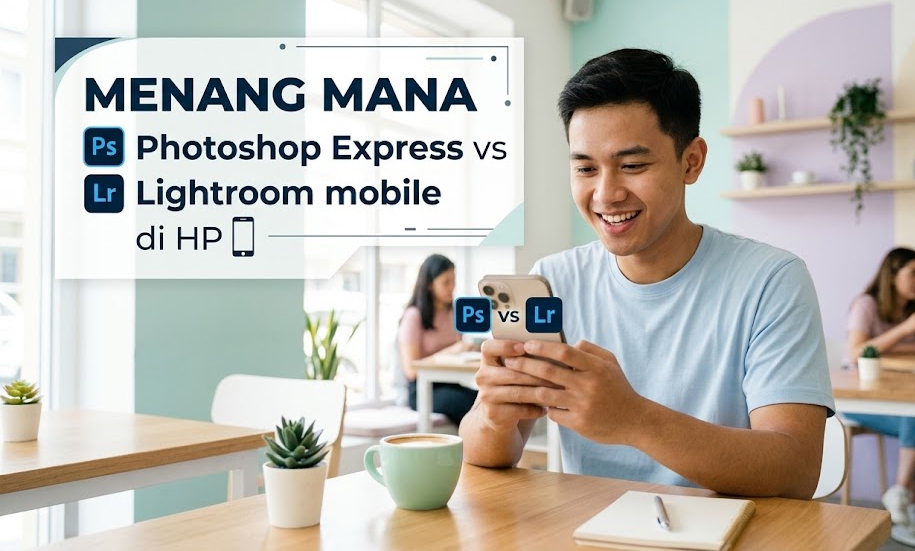 Memahami perbedaan mendasar Photoshop vs Lightroom untuk pemula yang ingin serius belajar fotografi