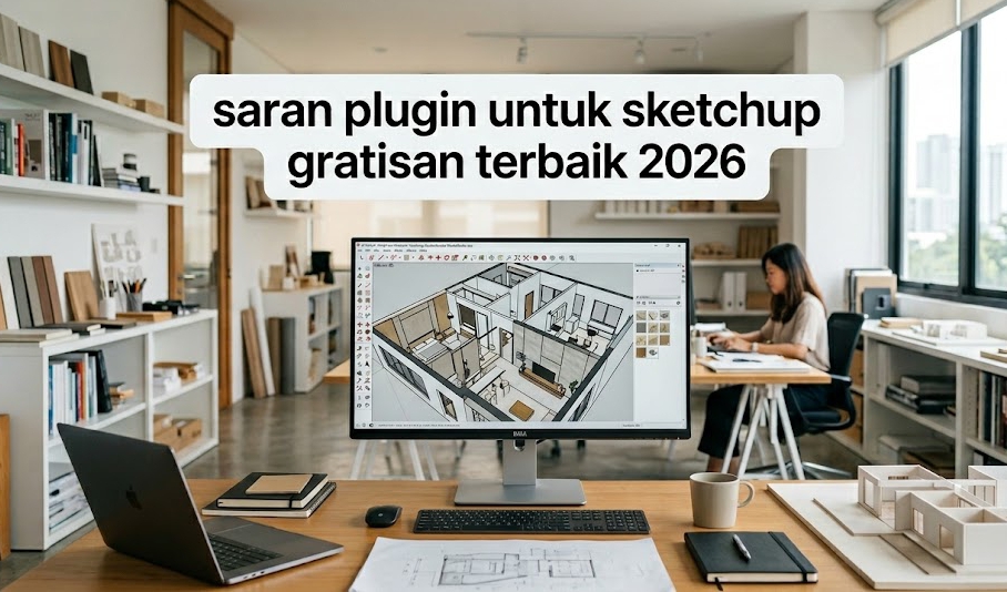 Memilih jenis ekosistem plugin untuk sketchup gratisan terbaik demi menghemat waktu pengerjaan proyek 3D.