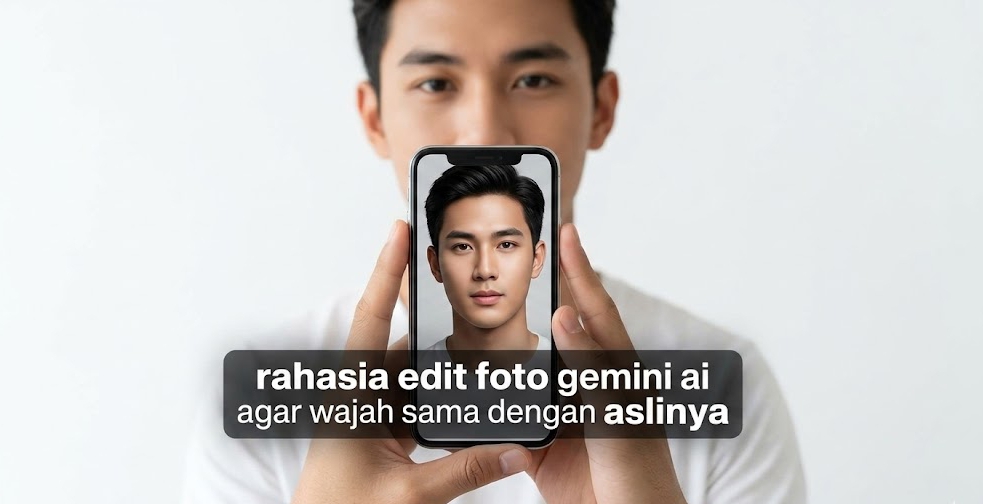 Rahasia teknis menghasilkan edit foto gemini ai yang wajahnya tetap terlihat realistis.