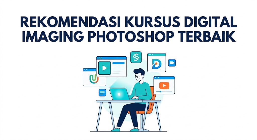 rekomendasi kursus digital imaging Photoshop.