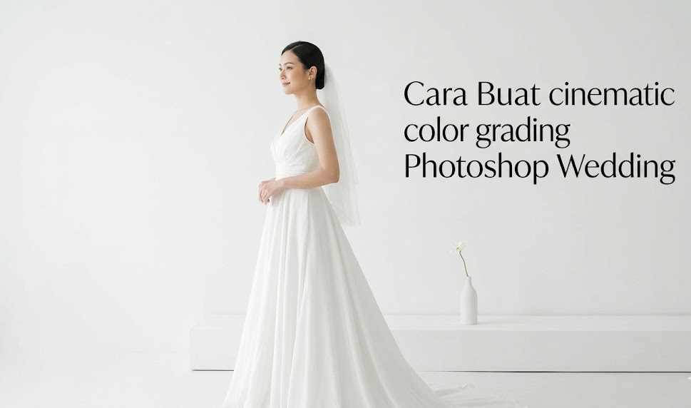 Menciptakan nuansa elegan dengan teknik Cinematic color grading photoshop cc